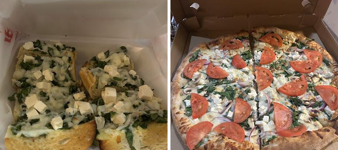 Federico's Pizzeria Menu